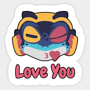 Love You Sticker